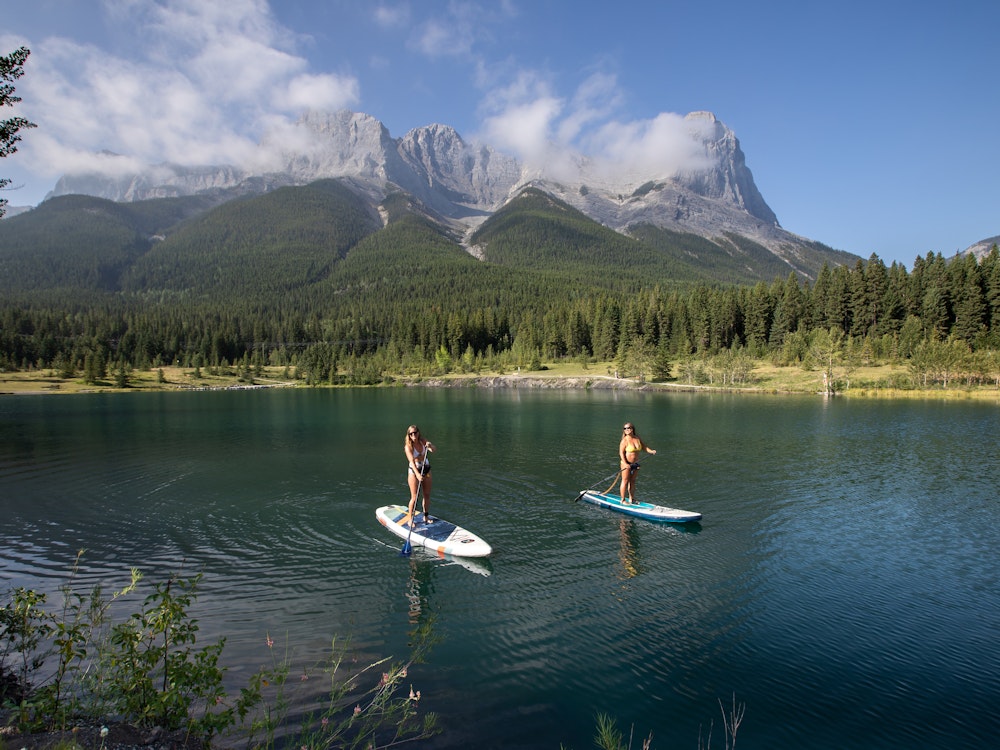 SUP Canmore Quarry Lake
