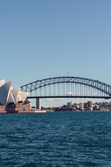 Australien NSW Sydney Harbour Bridge Opera House