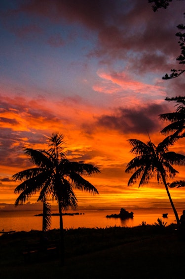 Australien New South Wales Lord Howe Island Sonnenuntergang