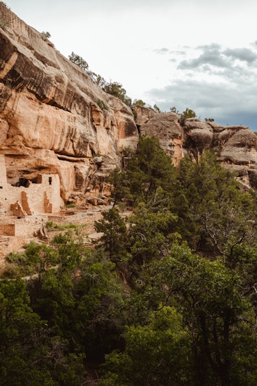 USA Colorado Mesa Verde Nationalpark Klippen