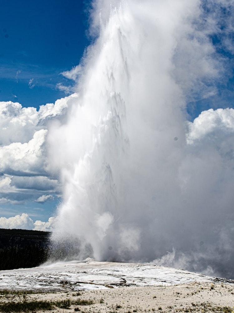Unitedstates yellowstone nationalpark geyser