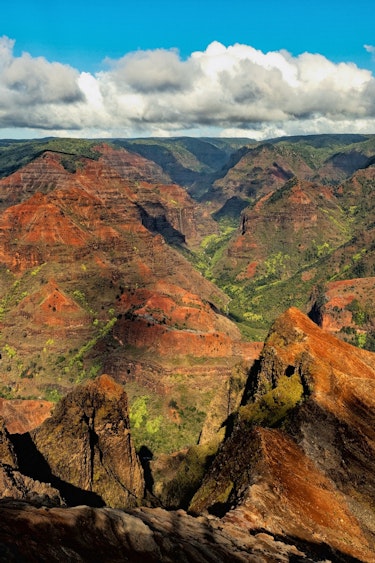 United states hawaii waimea canyon
