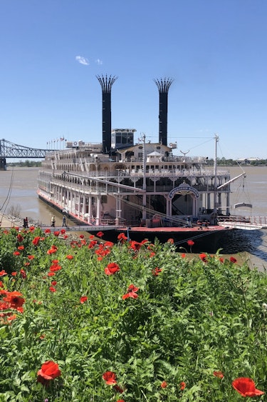 US Mississippi Natchez boat