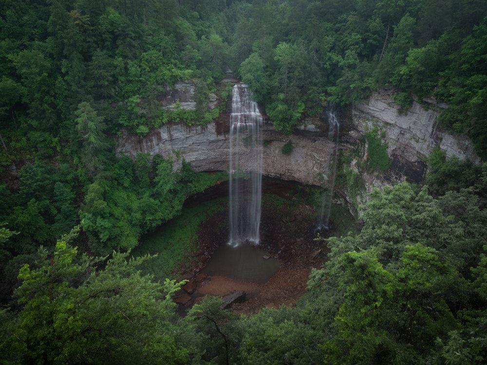 US Tennessee Falls Creek Falls