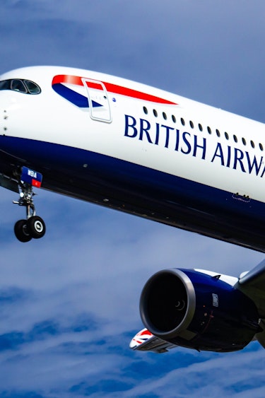 Usa flights british airways in the sky