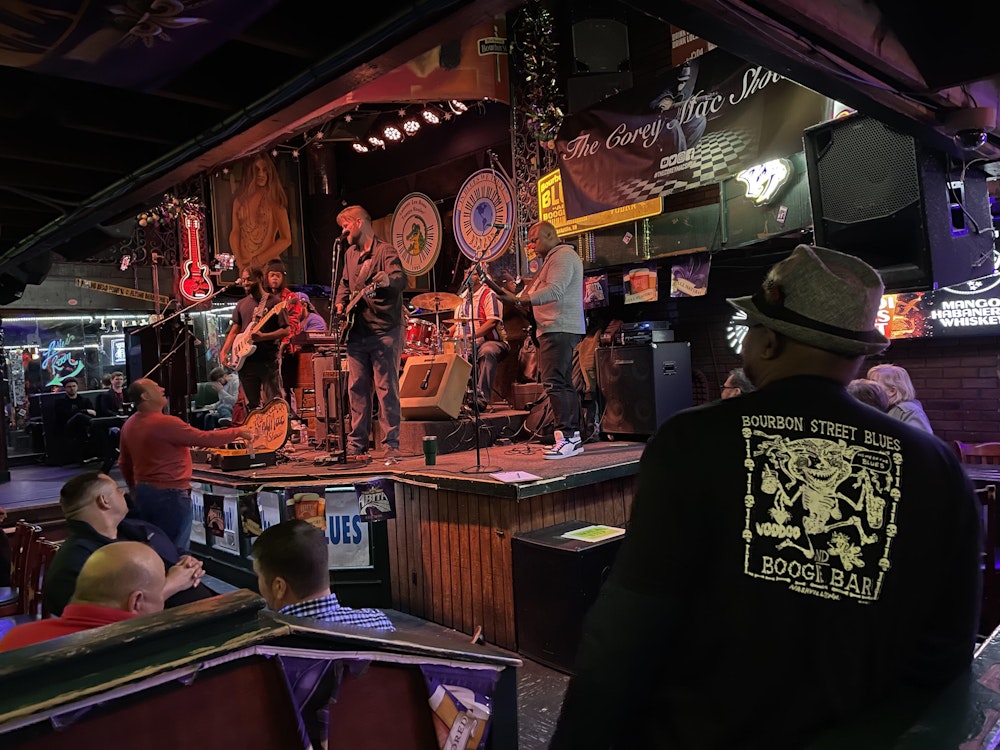 Een bar in Nashville, Verenigde Staten