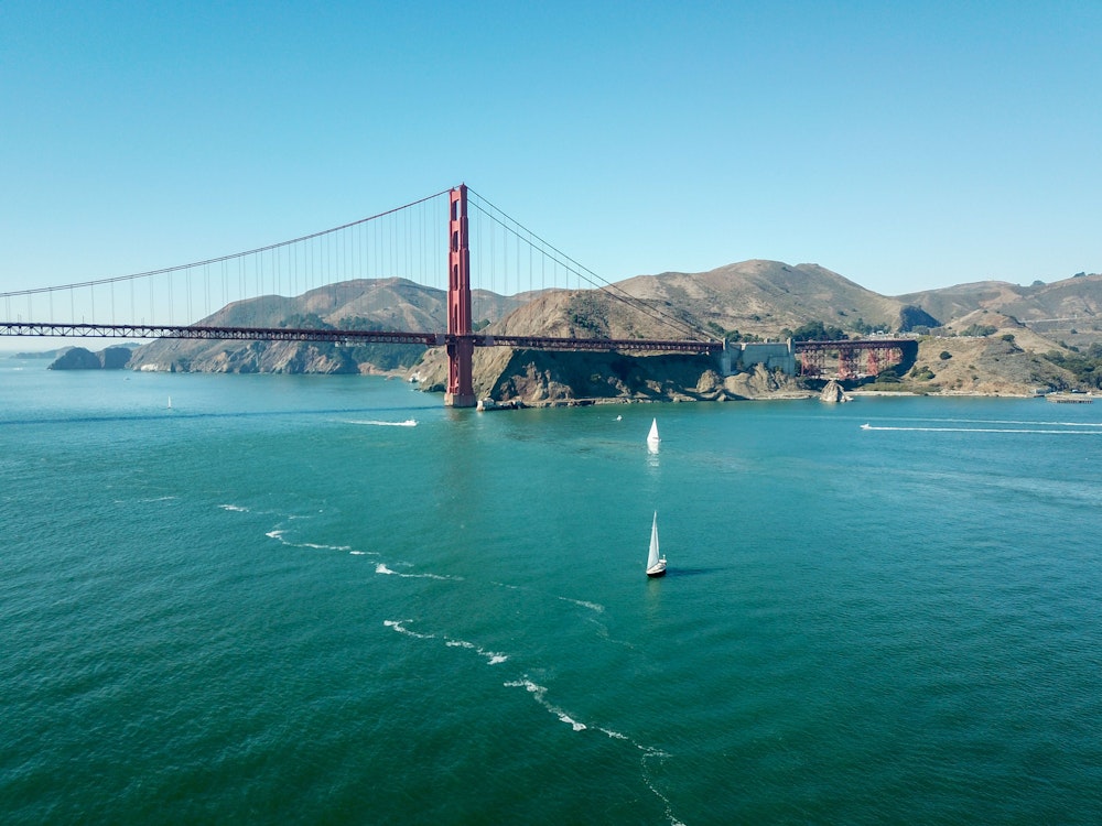 Golden Gate Bridge in San Francisco, Kalifornien | USA Reisen