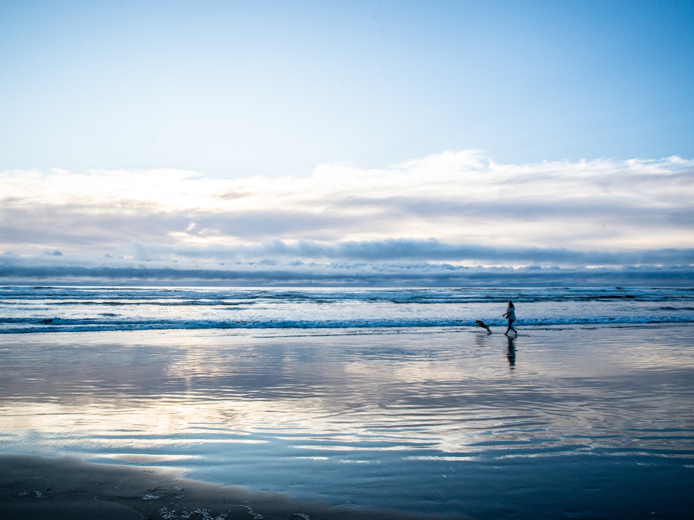 Blick auf das Meer in Cannon Beach, Oregon | USA Urlaub