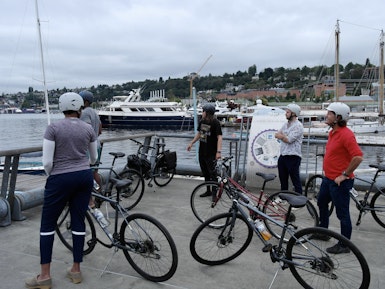 Bicycle tour in Seattle, USA