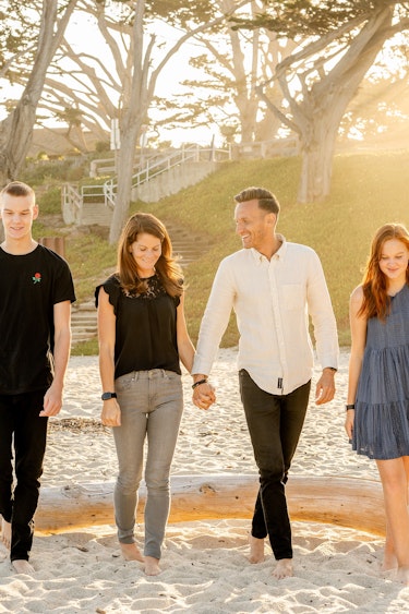 USA Kalifornien Familie Teenager california beach