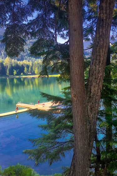 Whistler canada kayak lake