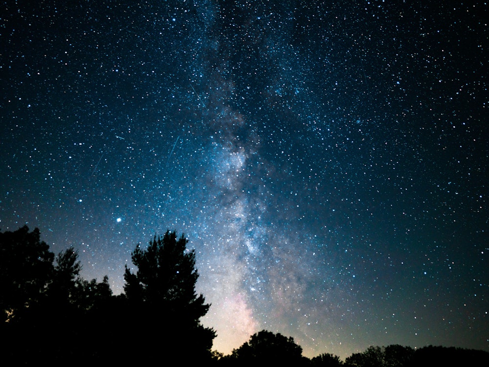 Canada wood buffalo national park dark sky reserve stars milky way