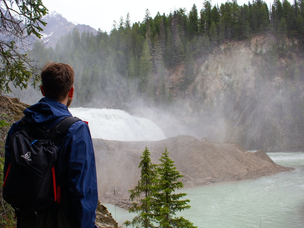 Canada yoho national park wapta falls waterfall