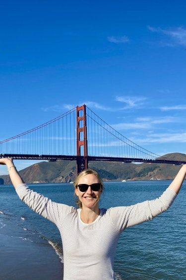 USA San Francisco Golden Gate Bridge Reiseberaterin Claudia