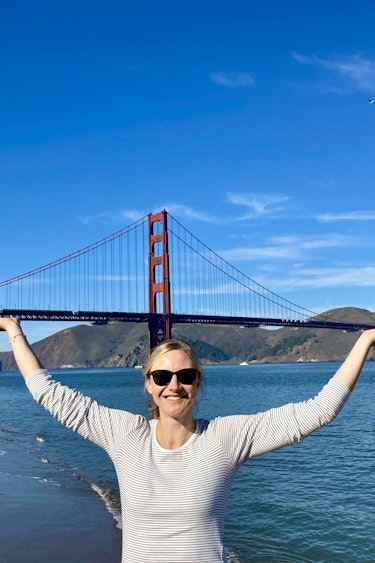 USA San Francisco Golden Gate Bridge Reiseberaterin Claudia