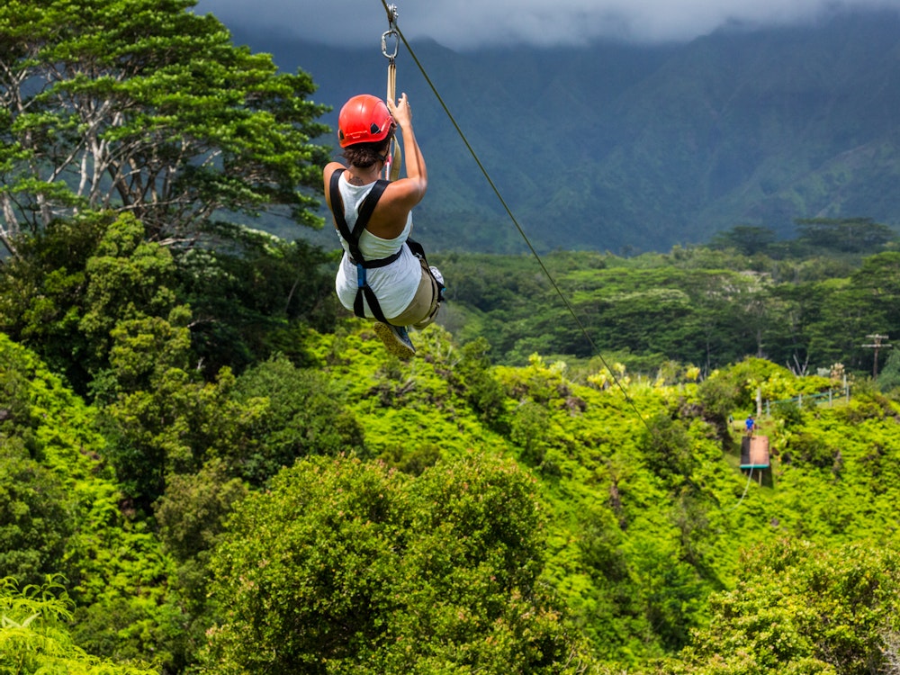 Usa hawaii kauai ziplining credit hawaii tourism authority tor johnson