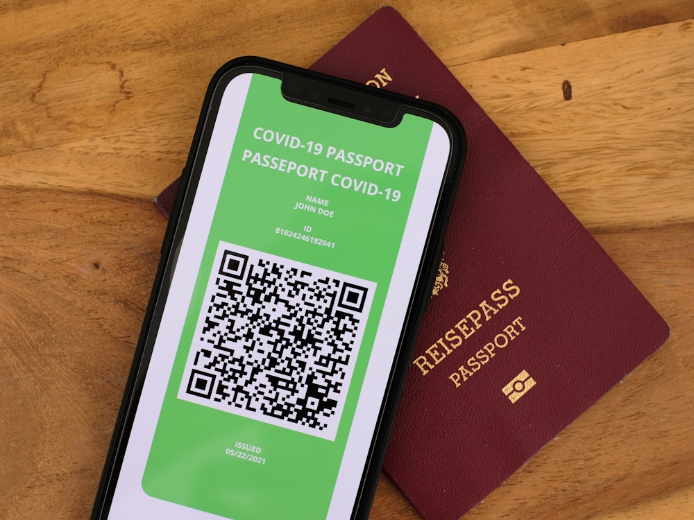 Covid passport code phone