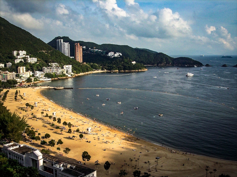 Strand und Meer Repulse Bay in Hongkong