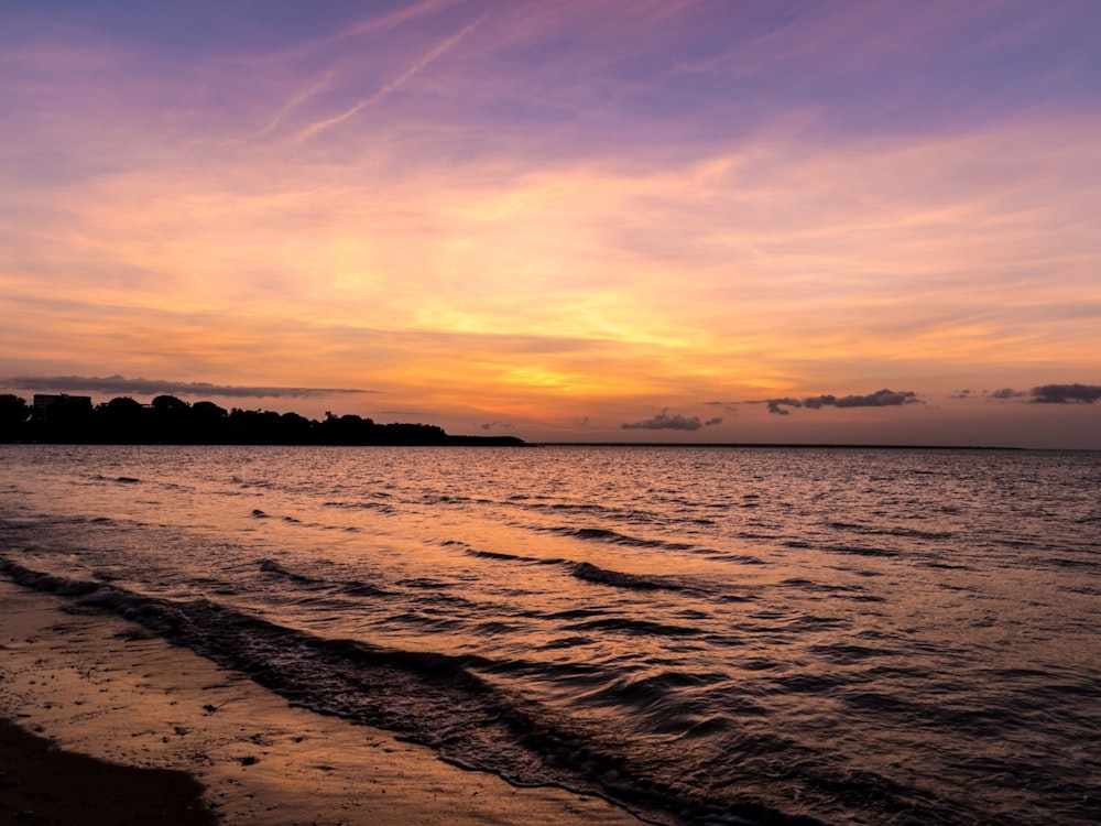 Sonnenuntergang am Mindil Beach in Darwin