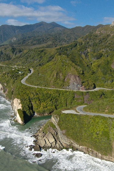 Neuseeland Südinsel Punakaiki Küstenstraße