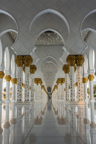 Stopover Abu Dhabi Moschee