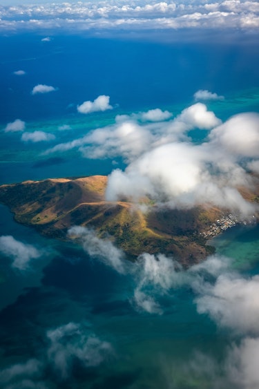 Fiji Inseln Luftansicht