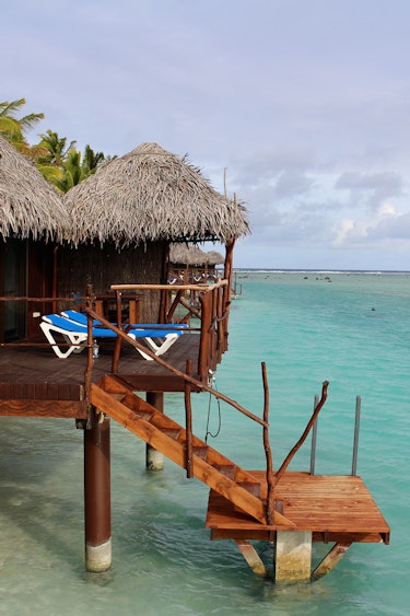 Cook Islands Aitutaki Lagoon Resort bungalows