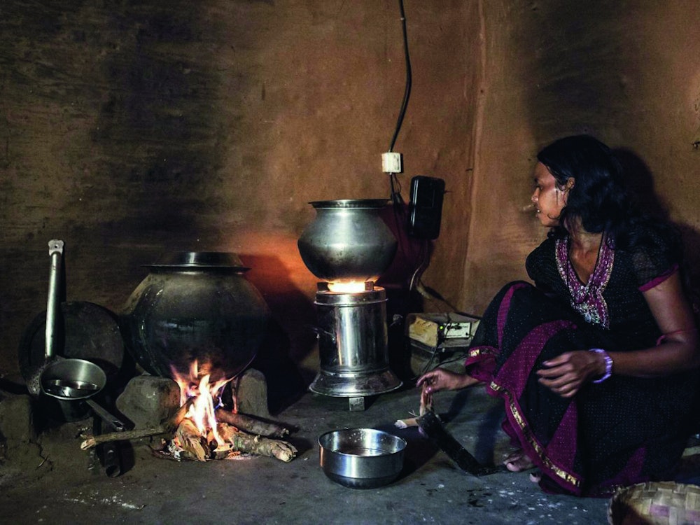 Our clean cookstoves in Asia reduce fuel used by 80%