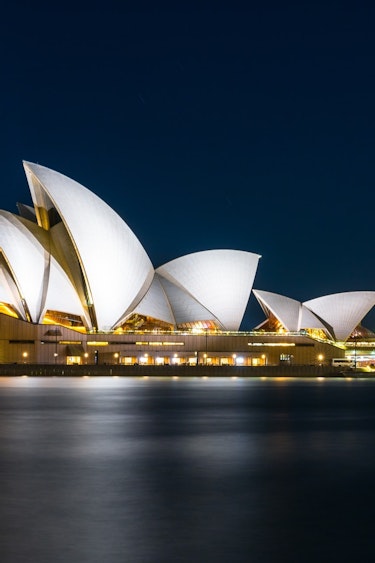 Australien Sydney Opernhaus Nacht