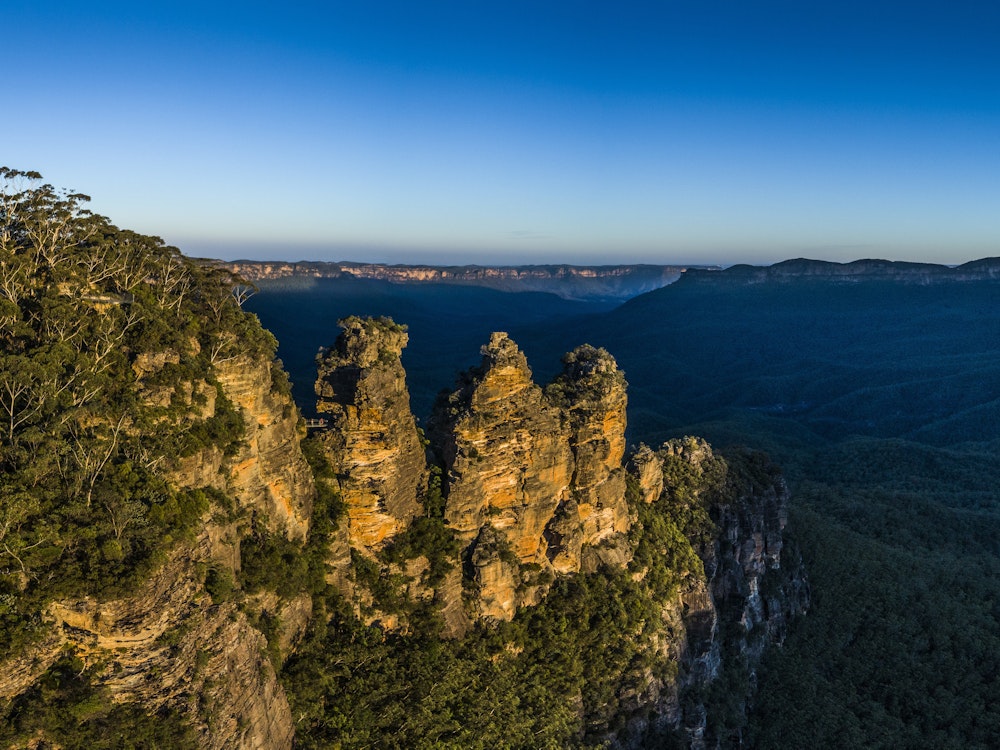 Felsformation Three Sisters im Blue Mountains Nationalpark