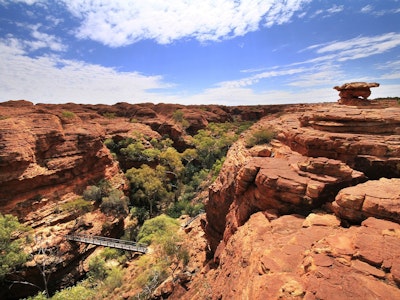 Kings Canyon im Red Centre von Nordaustralien