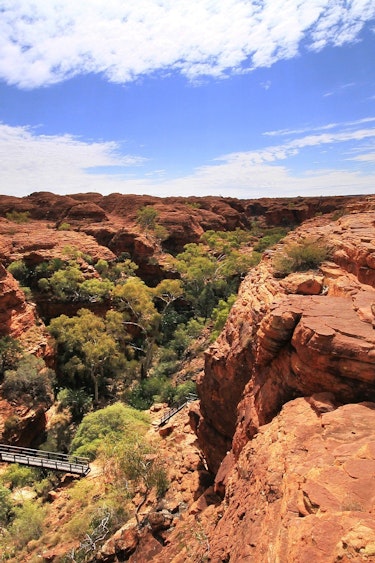 Australien Northern Territory kings canyon von oben