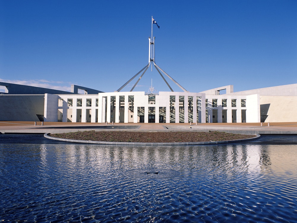 Aus act parliament house canberra credit Tourism Australia
