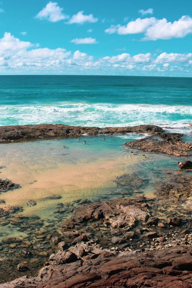Australien Queensland fraser island Pools