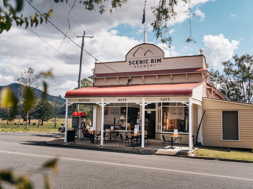 Aus queensland scenic rim cafe brewery