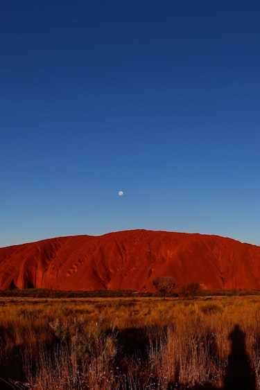 Australien Northern Territory Uluru bei Nacht