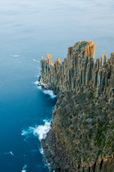 Tasmanien Cape raul tasman national park Felsformationen