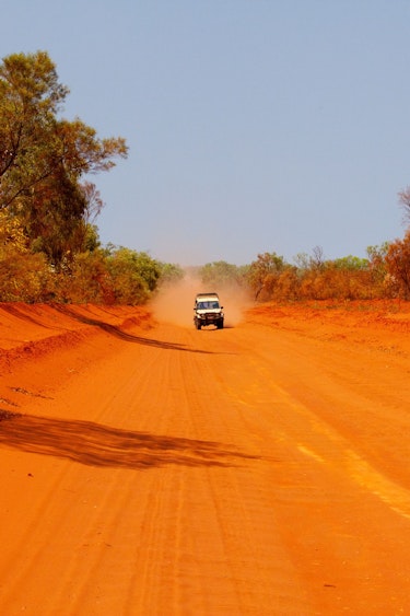 Australien Northern Territory Alice Springs Sandpiste
