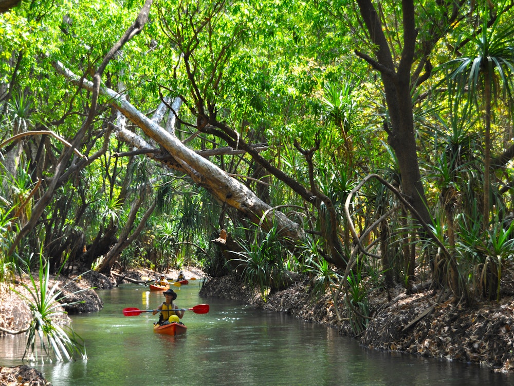 Kajak on river Katherine | Australia holiday