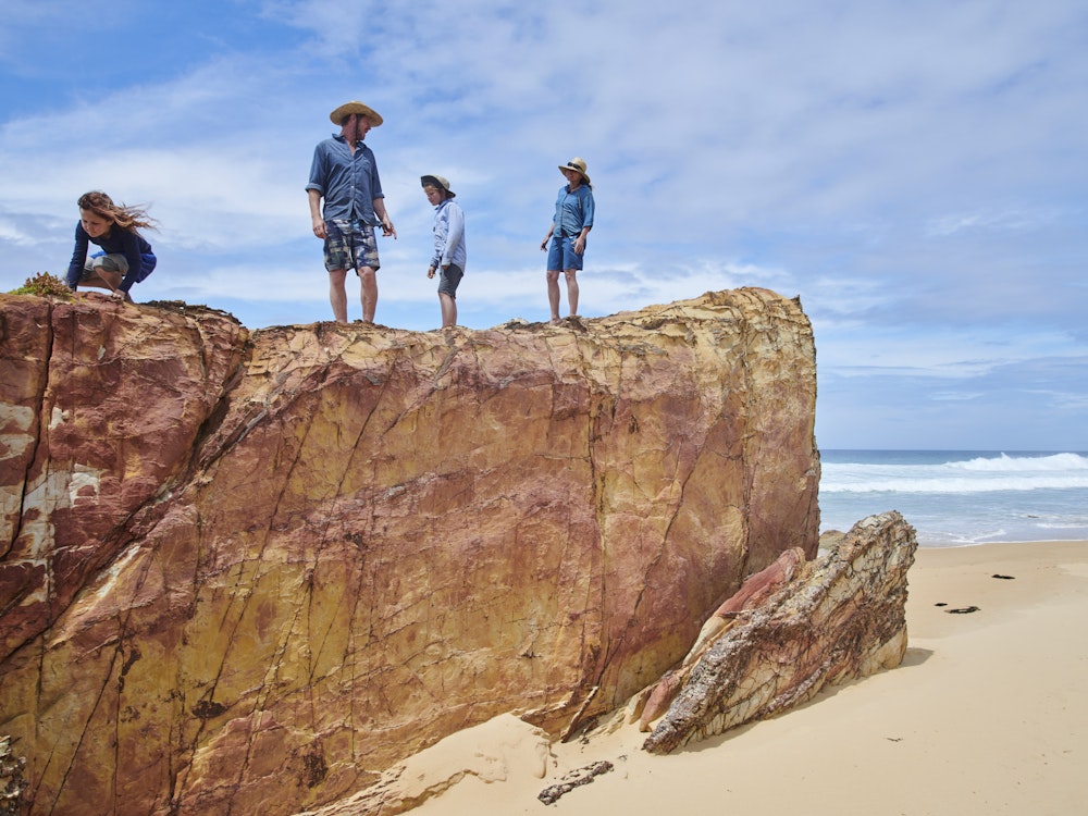 Having fun on the rocks | Australia family holiday