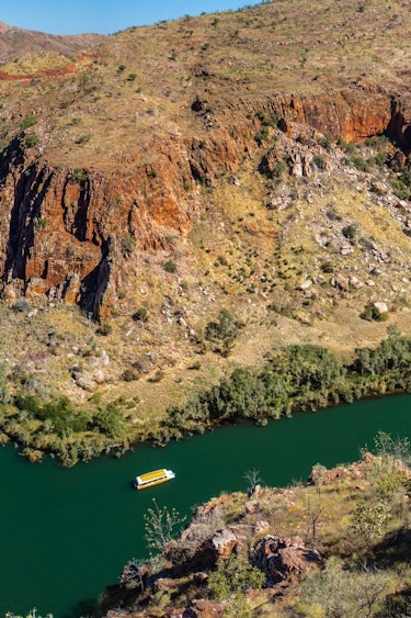 Australien kununurra kimberley fluss canyon westaustralien