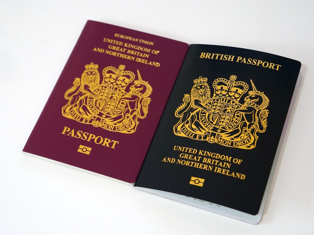 English passport