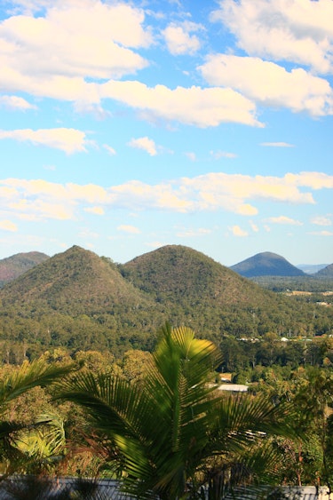 Australien glasshouse mountains eco lodge solo komfortabel