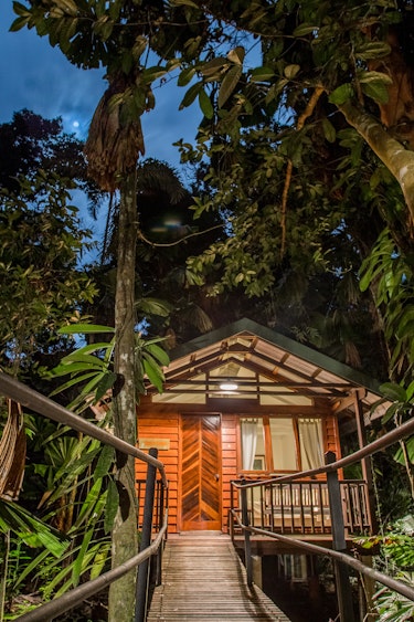 Australien Daintree lodge solo comfortable Hütte