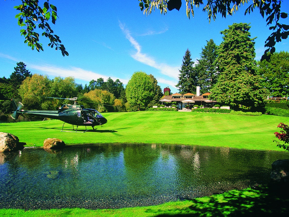Helicopter Tour | Neuseeland Huka Lodge