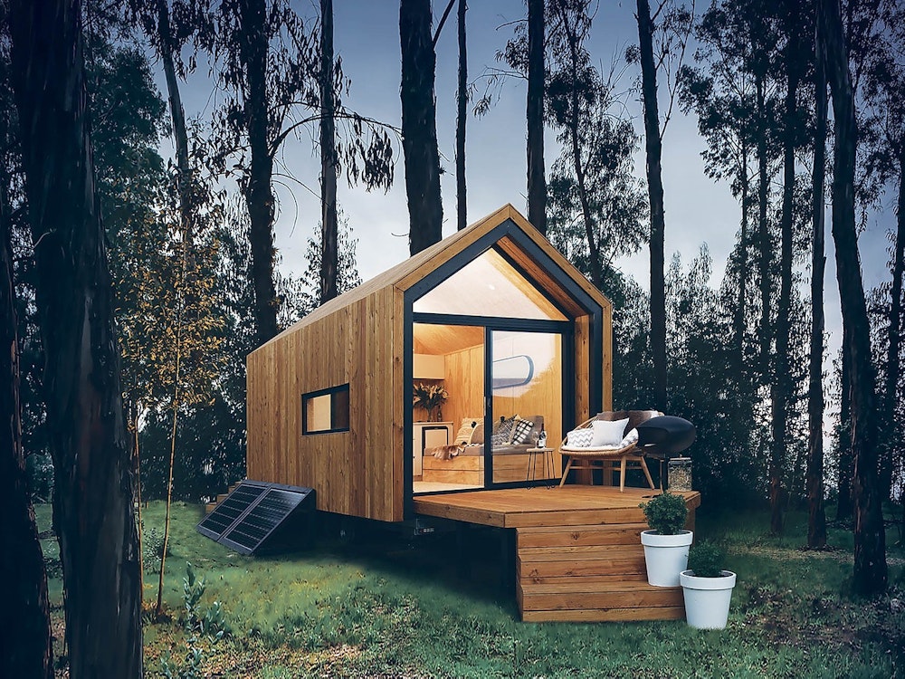 Tiny house surrounded by nature | New Zealand nature