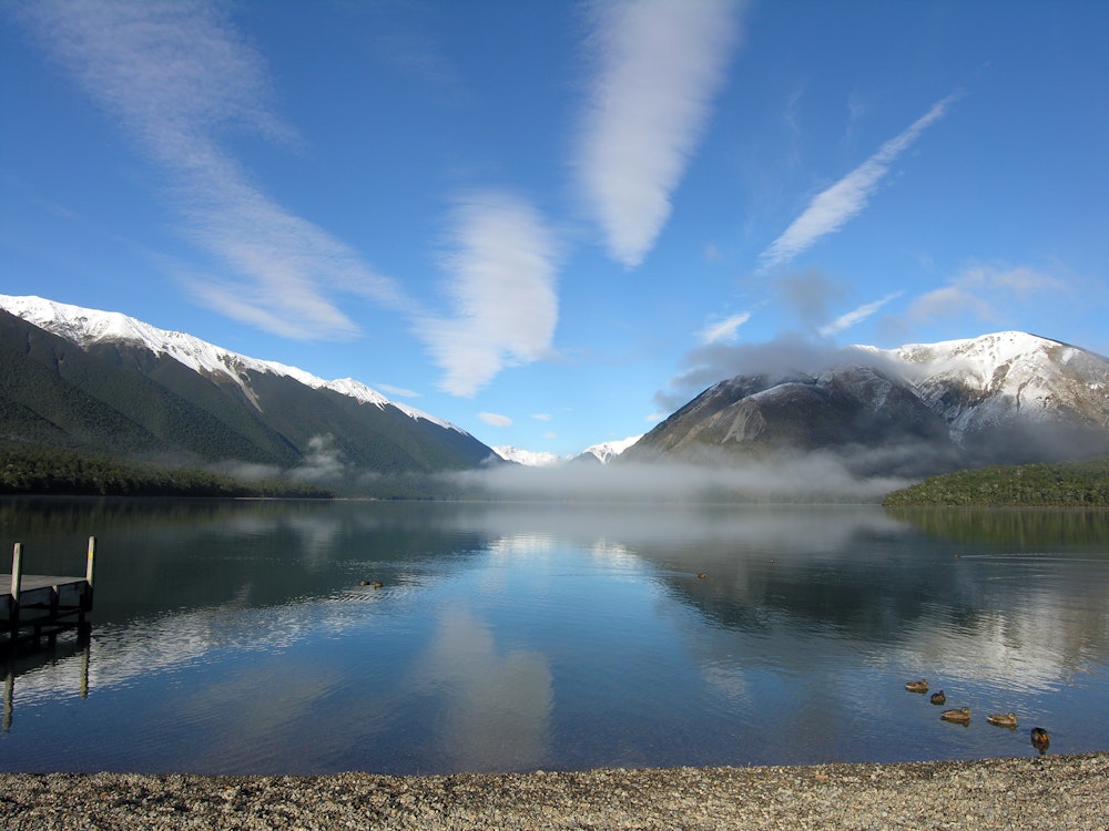 Beautiful landscapes in Nelson Lakes National Park | New Zealand nature
