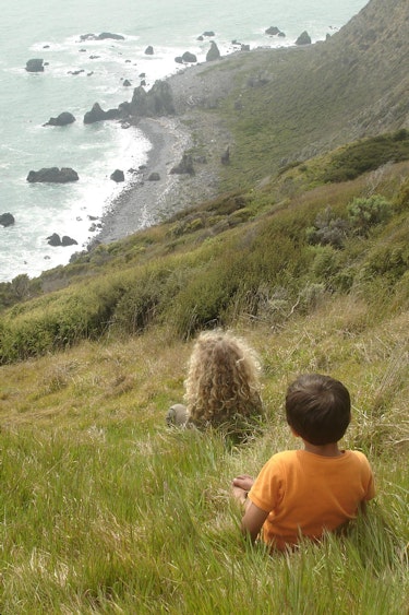 Neuseeland kapiti island Kinder Familie