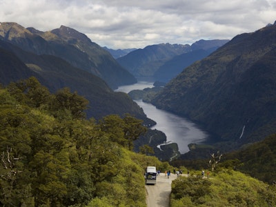 View point Doubtful Sound | New Zealand holiday