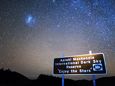 Sterrenkijken bij het Aoraki Mackenzie International Dark Sky Reserve